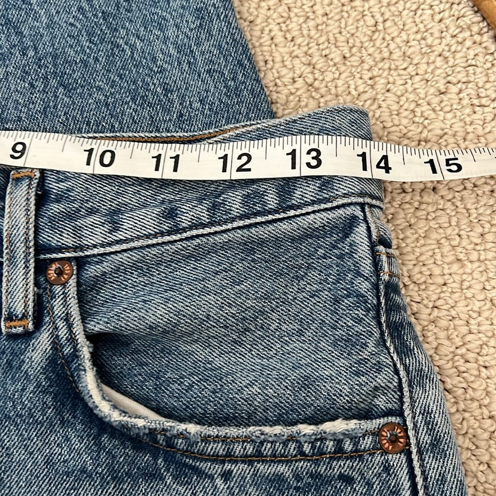 AGOLDE Riley Crop Jeans NWOT - Picture 9 of 11